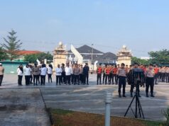 Polda Sumsel Gelar Gladi Ziarah Sambut HUT Bhayangkara ke-80 di TMP Ksatria Ksetria Siguntang