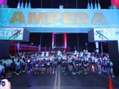 Sambut HUT Palembang ke-1343, Ribuan Pelari dari 140 Daerah Ramaikan Mandiri Ampera Tourism Run