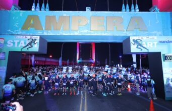 Sambut HUT Palembang ke-1343, Ribuan Pelari dari 140 Daerah Ramaikan Mandiri Ampera Tourism Run