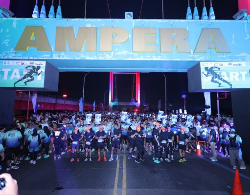 Sambut HUT Palembang ke-1343, Ribuan Pelari dari 140 Daerah Ramaikan Mandiri Ampera Tourism Run