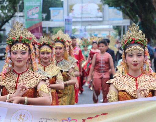 Palembang Fashion Carnaval 2026, Pemkot Palembang Dorong Wastra Lokal Mendunia
