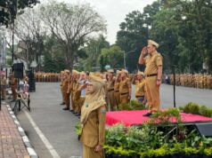 Pimpin Apel Gabungan ASN, Asisten III Akhmad Bastari Tekankan Disiplin dan Optimalisasi Pelayanan Publik