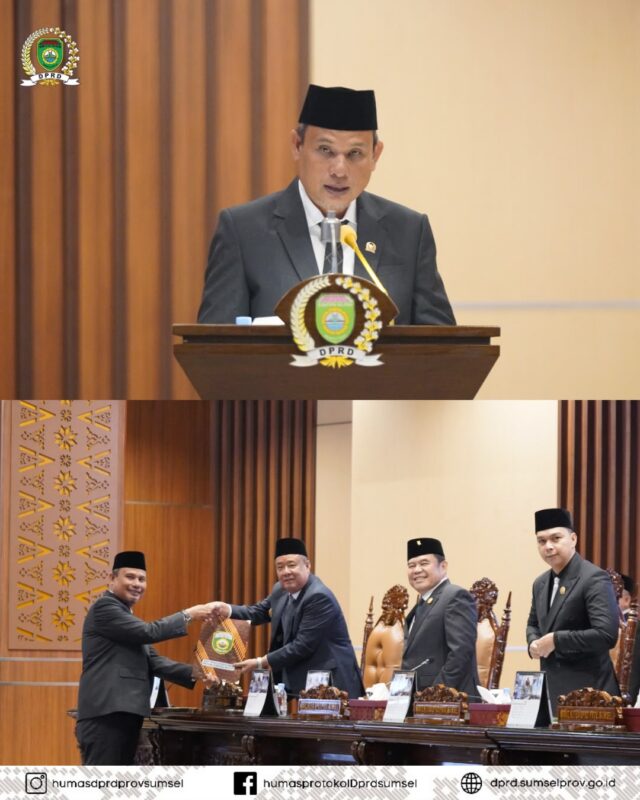 Pansus Perkebunan DPRD Sumsel Serahkan Rekomendasi Ke Wagub