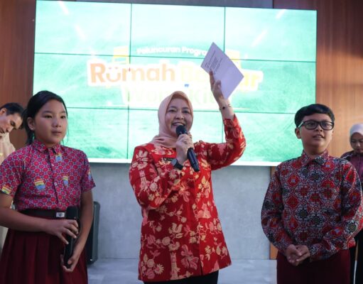 Semarak HUT Palembang ke-1343, DWP Kota Palembang Gaungkan Gerakan BERIAS untuk Perkuat Budaya Literasi Anak