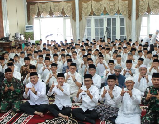 Peringati Hari Jadi ke-1.343, 1.343 Qori/Qoriah Khatamkan Al-Qur’an di Rumah Dinas Walikota Palembang