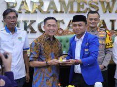 Ratu Dewa dan Kapolresta Palembang Hadiri Pelantikan Ketua PC PMII Kota Palembang