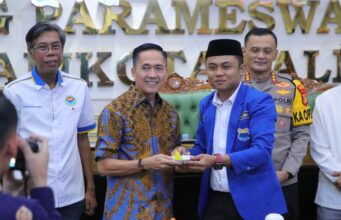 Ratu Dewa dan Kapolresta Palembang Hadiri Pelantikan Ketua PC PMII Kota Palembang