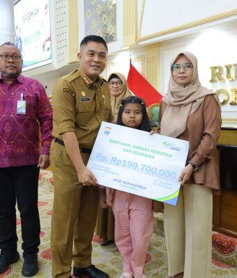 Kejar Target Universal Coverage, Sekda Palembang Kukuhkan 36 Agen Penggerak BPJS Ketenagakerjaan