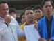 Ketua DPRD Sumsel Andie Dinialdie Temui Aksi Damai Aliansi BEM Sumsel