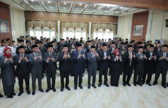 H Ratu Dewa Lantik 127 Pejabat Pemkot Palembang, 6 Kepala Dinas Bergeser Posisi