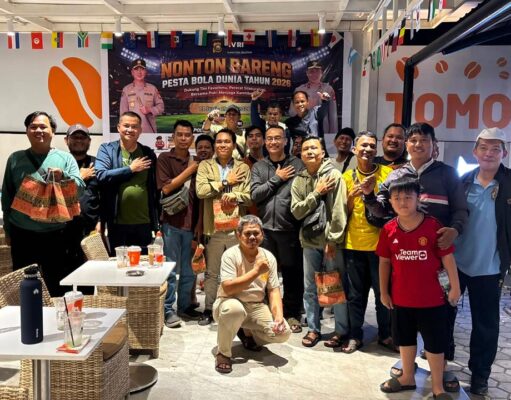 5. Polri dan Pers Bersatu dalam Kebersamaan, Bidhumas Polda Sumsel Gelar Nobar Piala Dunia 2026 di Palembang