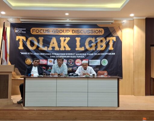 Tokoh Agama, Seniman hingga Aktivis Bersatu Tolak LGBT di Palembang, Desak Pemkot Terbitkan Perwali