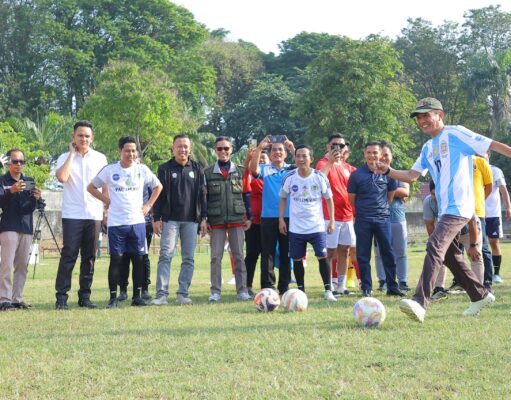 Buka Fun Game Mini Soccer IJTI Sumsel 2026, Ratu Dewa Ajak Jurnalis Perkuat Solidaritas