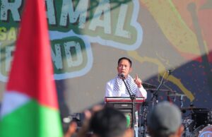 Ribuan Warga Padati Aksi Bela Palestina Jilid VI, Wali Kota Palembang Serukan Kemanusiaan
