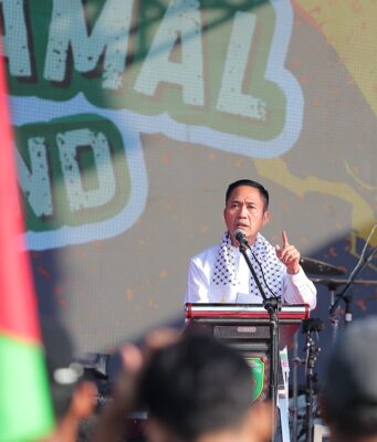 Ribuan Warga Padati Aksi Bela Palestina Jilid VI, Wali Kota Palembang Serukan Kemanusiaan