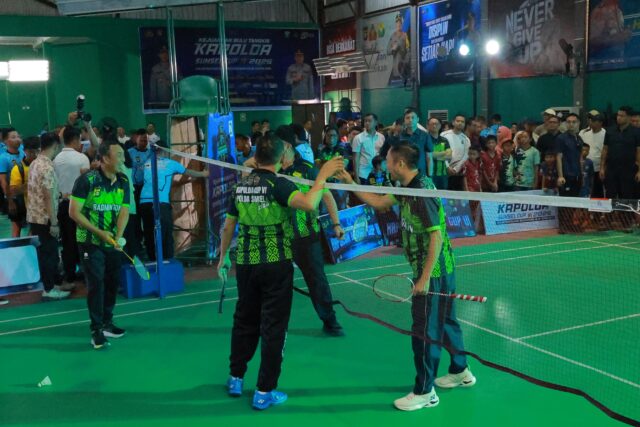 Ratu Dewa Gelorakan Bulu Tangkis, 1.078 Peserta Ramaikan Kapolda Sumsel Cup VI 2026