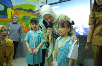 Bunda PAUD Kota Palembang Tinjau MPLS, Tekankan Pentingnya Lingkungan Belajar yang Positif