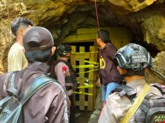 Polisi Hentikan PETI di Gorontalo Utara, 14 Orang Teridentifikasi dan Lokasi Dipasangi Police Line
