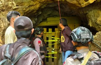 Polisi Hentikan PETI di Gorontalo Utara, 14 Orang Teridentifikasi dan Lokasi Dipasangi Police Line