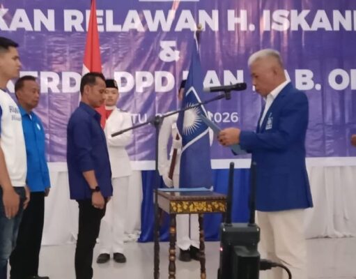 Kukuhkan Relawan, H Iskandar : PAN Lebih Siap dari Parpol Lain