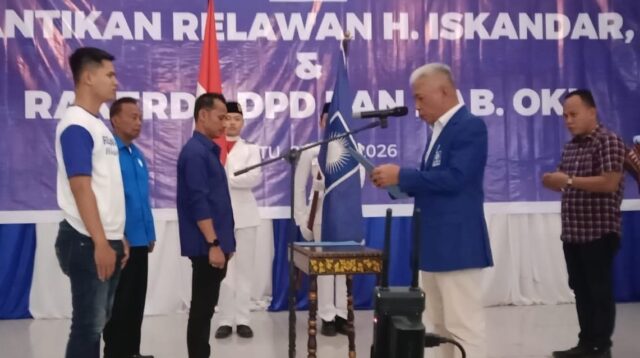 Kukuhkan Relawan, H Iskandar : PAN Lebih Siap dari Parpol Lain