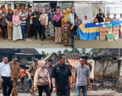 Pemkab Empat Lawang Salurkan Bantuan Darurat untuk 14 Rumah Korban Kebakaran