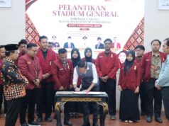 Hadiri Pelantikan PC IMM Kota Palembang, Ratu Dewa Dorong Mahasiswa Jadi Mitra Strategis Pembangunan