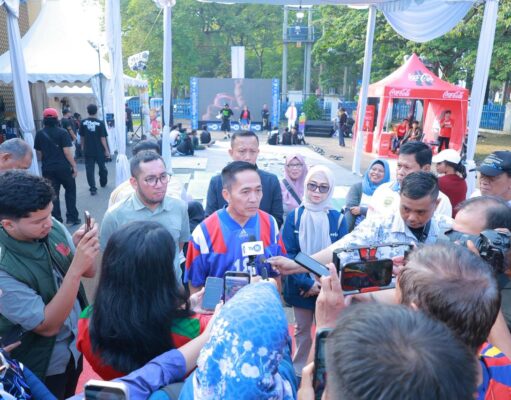 Nobar Piala Dunia di TVRI Sumsel, Ratu Dewa Dukung UMKM dan Jaga Kebersihan Kota