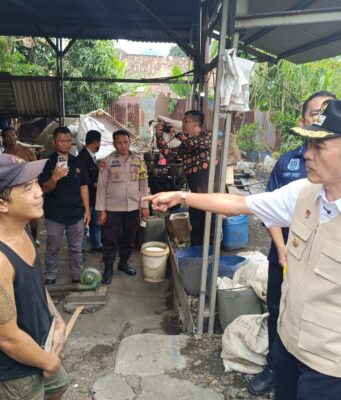 Pemkot Palembang Segel 3 Usaha Tahu di Ilir Barat I Karena Cemari Lingkungan