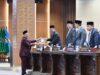 Rapat Paripurna XXXVIII DPRD Prov. Sumsel tentang Penyampaian Laporan Hasil Kerja Pansus Optimalisasi Pendapatan Daerah Provinsi Sumatera Selatan