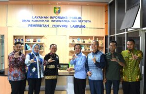 Komisi I DPRD Provinsi Sumatera Selatan Lakukan Kunjungan Kerja ke Dinas Kominfo Provinsi Lampung, Bahas Transformasi Digital hingga Sumsel Zero Blank Spot