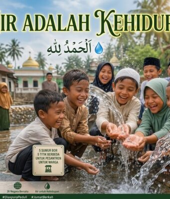 Pasca Bencana, FTA diaspora Indonesia bangun 5 Sumur Bor Jadi Solusi Air Bersih di Aceh