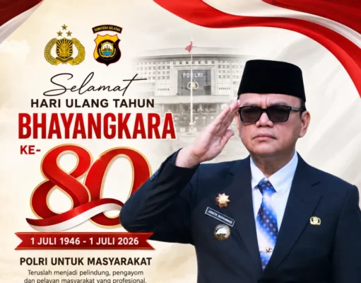 Bupati Empat Lawang Ucapkan Selamat HUT Bhayangkara ke-80, Ajak Perkuat Sinergi Ciptakan Daerah Aman