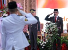 Usai 2 Minggu Karantina, Wali Murid Paskibraka Palembang Lepas Rindu di Malam Pengukuhan