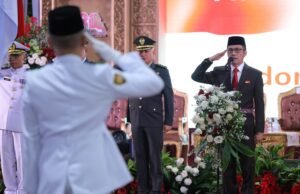 Usai 2 Minggu Karantina, Wali Murid Paskibraka Palembang Lepas Rindu di Malam Pengukuhan