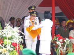 Ratu Dewa Inspektur Upacara HUT ke-81 RI di JSC, Dorong Kerja Nyata untuk Palembang