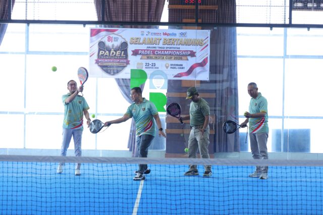 Membludak! Padel Championship Wali Kota Cup 2026 Diikuti 84 Tim ASN, BUMD hingga Swasta