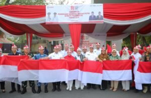 Kibarkan Merah Putih! Pemkot Palembang Tebar Bendera Hingga ke Kecamatan Jelang 17 Agustus