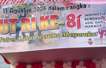 Kapolres Lahat Ajak Masyarakat Kobarkan Semangat Persatuan di HUT ke-81 RI