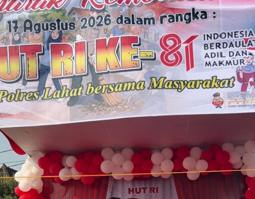 Kapolres Lahat Ajak Masyarakat Kobarkan Semangat Persatuan di HUT ke-81 RI