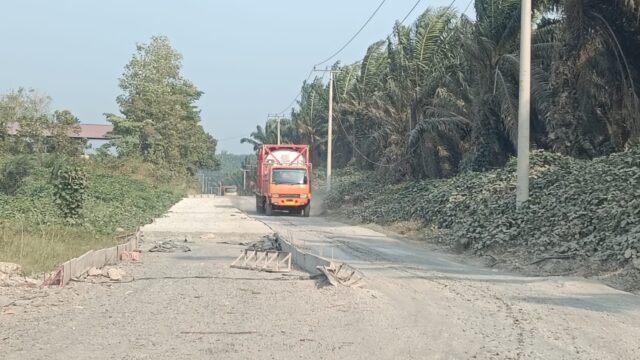 Proyek Jalan Simpang Raja PALI Ditinggal Pemborong, Herman Deru Harusnya Malu