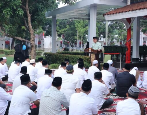 Pemkot Palembang Gelar Sholat Istisqa, Munajat Minta Hujan di Tengah Kabut Asap