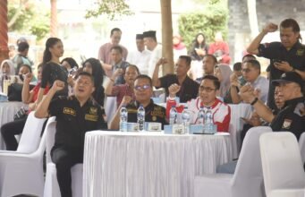 Ratu Dewa Buka Gebyar Indonesia Merdeka ke-81 di Bawah Jembatan Ampera