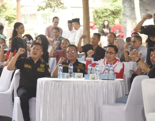 Ratu Dewa Buka Gebyar Indonesia Merdeka ke-81 di Bawah Jembatan Ampera