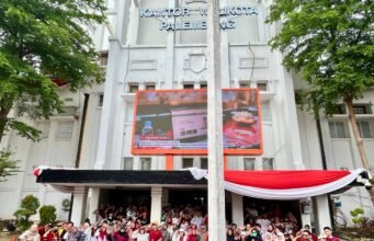 Walking Tour, Peluhan Pemandu wista Napak Tilas ke Kantor Ledeng Palembang