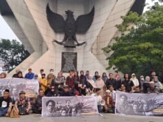 Doa untuk 5 Jurnalis yang Hilang di Krakatau, Forum Jurnalis Sumsel Ingatkan Pesan Saling Jaga
