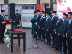Sekda Sumsel Edward Candra Lantik Komisioner KPID 2026–2029, Tekankan Penguatan Etika di Era AI
