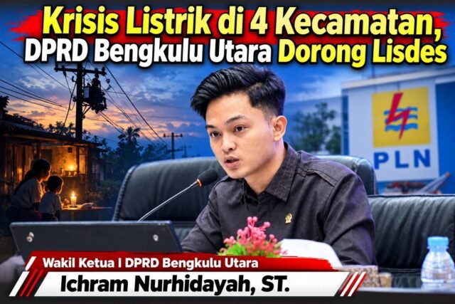 Krisis Listrik di 4 Kecamatan, DPRD Bengkulu Utara Dorong Lisdes