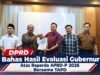 DPRD Bahas Hasil Evaluasi Gubernur Atas Raperda APBD-P 2026 Bersama TAPD