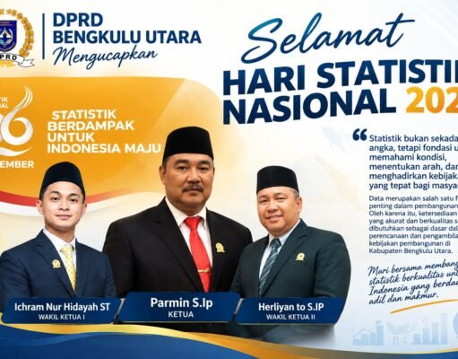 DPRD Bengkulu Utara Ucapkan Selamat Hari Statistik Nasional 2026
